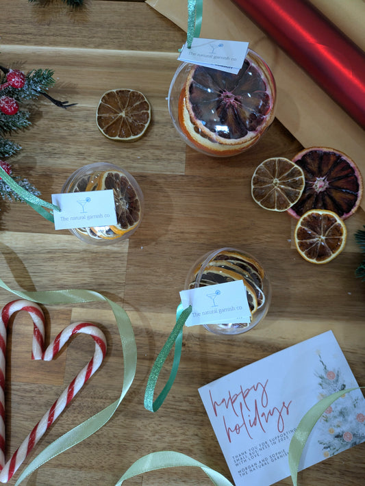 Fruit Christmas baubles