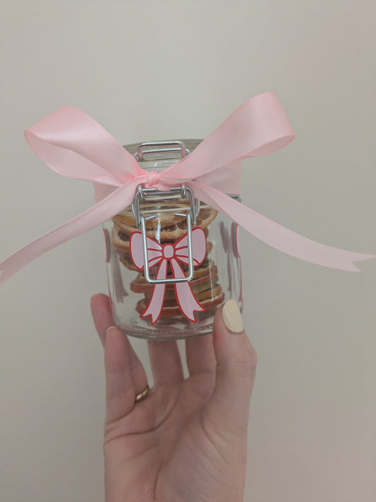 Limited edition bow jar